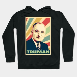 Harry S Truman Vintage Colors Hoodie